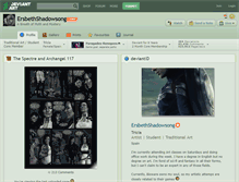 Tablet Screenshot of ersbethshadowsong.deviantart.com