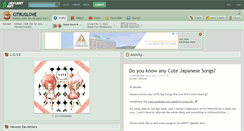 Desktop Screenshot of citruslove.deviantart.com