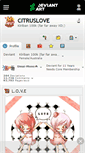 Mobile Screenshot of citruslove.deviantart.com