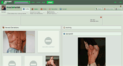 Desktop Screenshot of musclemaniak.deviantart.com