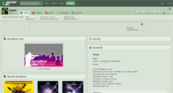Desktop Screenshot of feom.deviantart.com