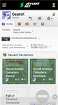 Mobile Screenshot of gearsx.deviantart.com