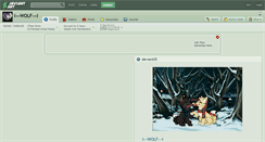 Desktop Screenshot of i---wolf---i.deviantart.com