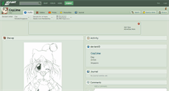 Desktop Screenshot of coylime.deviantart.com