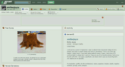 Desktop Screenshot of emilleejoyce.deviantart.com