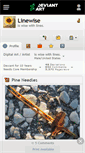Mobile Screenshot of linewise.deviantart.com
