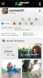 Mobile Screenshot of courtster87.deviantart.com