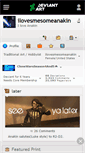 Mobile Screenshot of ilovesmesomeanakin.deviantart.com