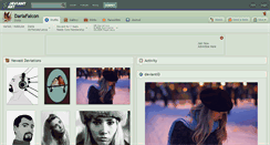 Desktop Screenshot of dariafalcon.deviantart.com