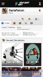 Mobile Screenshot of dariafalcon.deviantart.com