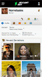Mobile Screenshot of norretsales.deviantart.com