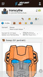 Mobile Screenshot of ironscythe.deviantart.com