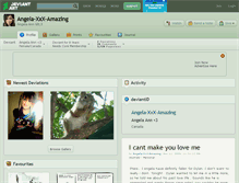 Tablet Screenshot of angela-xxx-amazing.deviantart.com