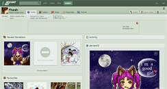 Desktop Screenshot of fharah.deviantart.com