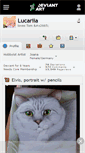 Mobile Screenshot of lucariia.deviantart.com