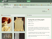 Tablet Screenshot of livemini.deviantart.com