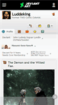 Mobile Screenshot of luddeking.deviantart.com