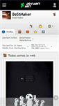 Mobile Screenshot of bestmaker.deviantart.com
