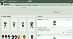 Desktop Screenshot of johnnyjs.deviantart.com