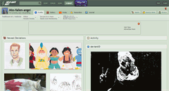 Desktop Screenshot of miss-fallen-angel.deviantart.com
