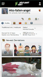 Mobile Screenshot of miss-fallen-angel.deviantart.com