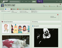 Tablet Screenshot of miss-fallen-angel.deviantart.com