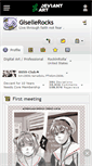 Mobile Screenshot of gisellerocks.deviantart.com