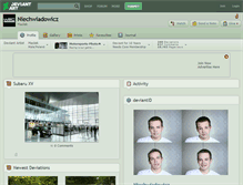 Tablet Screenshot of niechwiadowicz.deviantart.com