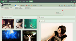 Desktop Screenshot of jesuisautre.deviantart.com