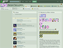 Tablet Screenshot of diamond-tiara-lovers.deviantart.com