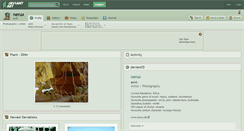 Desktop Screenshot of nerux.deviantart.com