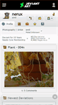 Mobile Screenshot of nerux.deviantart.com