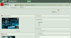 Desktop Screenshot of hagen3d.deviantart.com