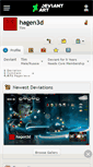 Mobile Screenshot of hagen3d.deviantart.com