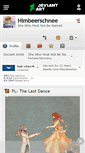 Mobile Screenshot of himbeerschnee.deviantart.com