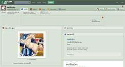Desktop Screenshot of melindro.deviantart.com