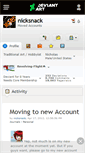 Mobile Screenshot of nicksnack.deviantart.com