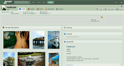 Desktop Screenshot of medecash.deviantart.com