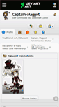 Mobile Screenshot of captain-maggot.deviantart.com