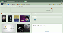 Desktop Screenshot of hafez.deviantart.com