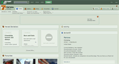 Desktop Screenshot of karrana.deviantart.com