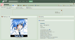 Desktop Screenshot of ameame.deviantart.com