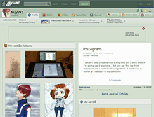Tablet Screenshot of nuyy93.deviantart.com