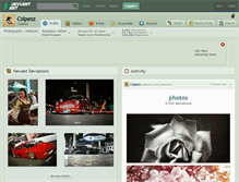 Tablet Screenshot of csipesz.deviantart.com
