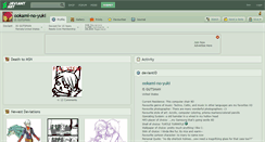 Desktop Screenshot of ookami-no-yuki.deviantart.com