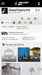 Mobile Screenshot of khaostheory455.deviantart.com