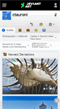 Mobile Screenshot of ctauroni.deviantart.com