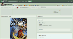 Desktop Screenshot of drakestirlawl.deviantart.com