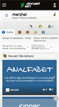 Mobile Screenshot of marzhal.deviantart.com
