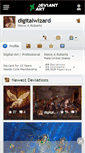 Mobile Screenshot of digitalwizard.deviantart.com
